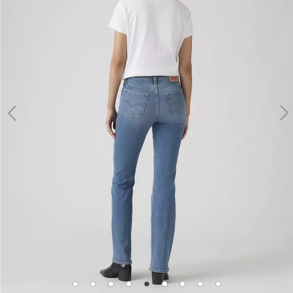 LEVI’S 725 HIGH RISE BOOTCUT WOMEN'S JEANS MID WASH SZ W26 X L30 NWOT